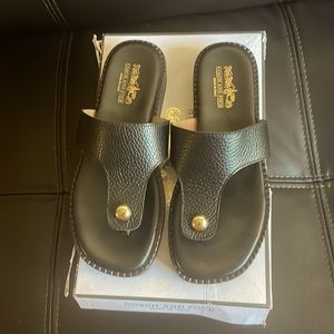 Coach and Four black sandal